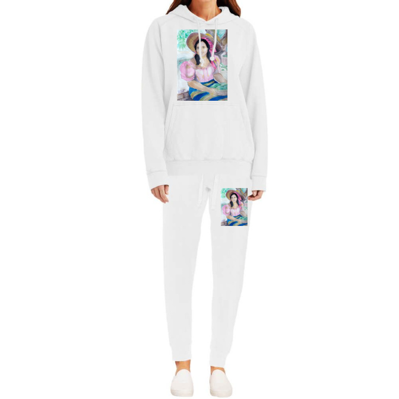 I Am A Filipina Poster Vintage Hoodie & Jogger Set | Artistshot