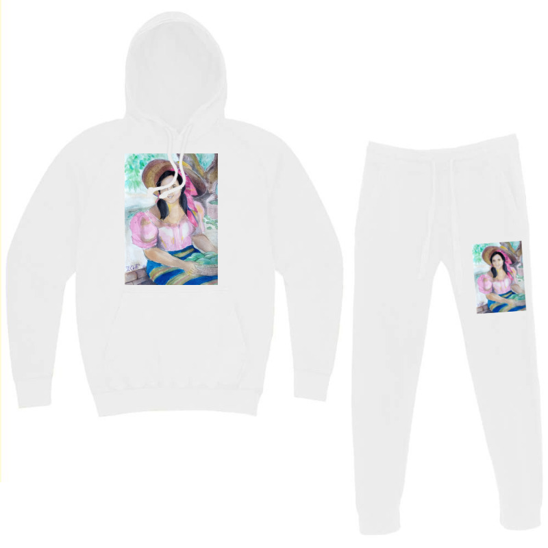 I Am A Filipina Poster Vintage Hoodie & Jogger Set | Artistshot