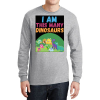 I Am This Many Dinosaurs 8 Eight Eighth Poster Quote Long Sleeve Shirts | Artistshot