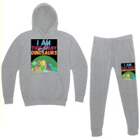 I Am This Many Dinosaurs 8 Eight Eighth Poster Quote Hoodie & Jogger Set | Artistshot