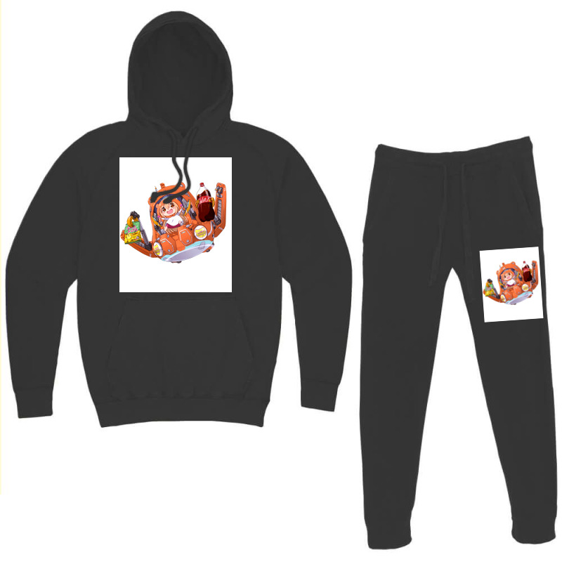 Himouto Umaruchan Flying Hamster Poster Cool Hoodie & Jogger Set | Artistshot