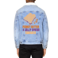 Trending Peanut Butter And Jelly Sandwich Peanut Butter Unisex Sherpa-lined Denim Jacket | Artistshot