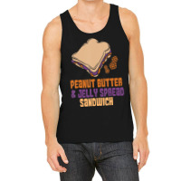 Trending Peanut Butter And Jelly Sandwich Peanut Butter Tank Top | Artistshot