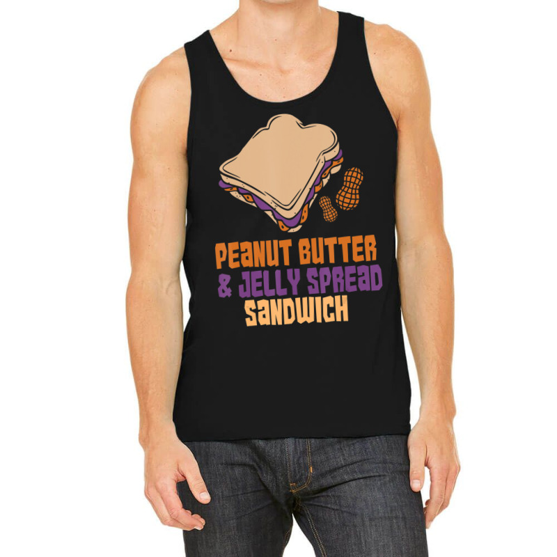 Trending Peanut Butter And Jelly Sandwich Peanut Butter Tank Top | Artistshot