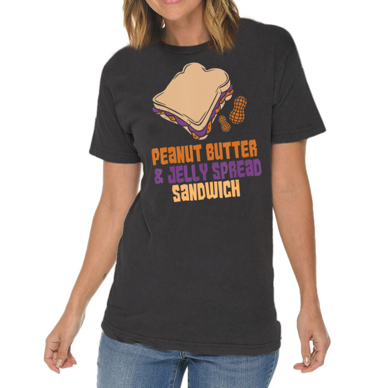 Trending Peanut Butter And Jelly Sandwich Peanut Butter Vintage T-shirt | Artistshot