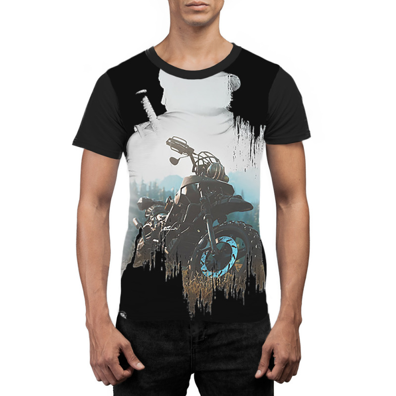 Stop Wasting Time And Start Days Gone Graphic T-shirt | Artistshot