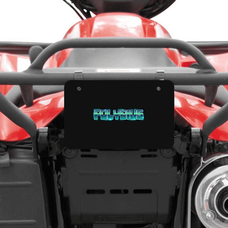 Hot Trend Polybius Video Game Atv License Plate | Artistshot