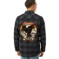 Boone Iowa Bald Eagle Retro Vintage Aesthetic Flannel Shirt | Artistshot