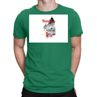 Japanese Geisha In Kimono Strolling In Yuzawa Japan Poster Summer T-shirt | Artistshot