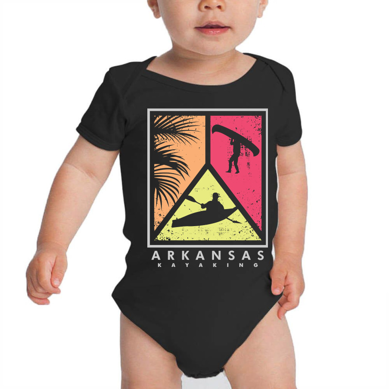 Arkansas Kayaker Baby Bodysuit | Artistshot