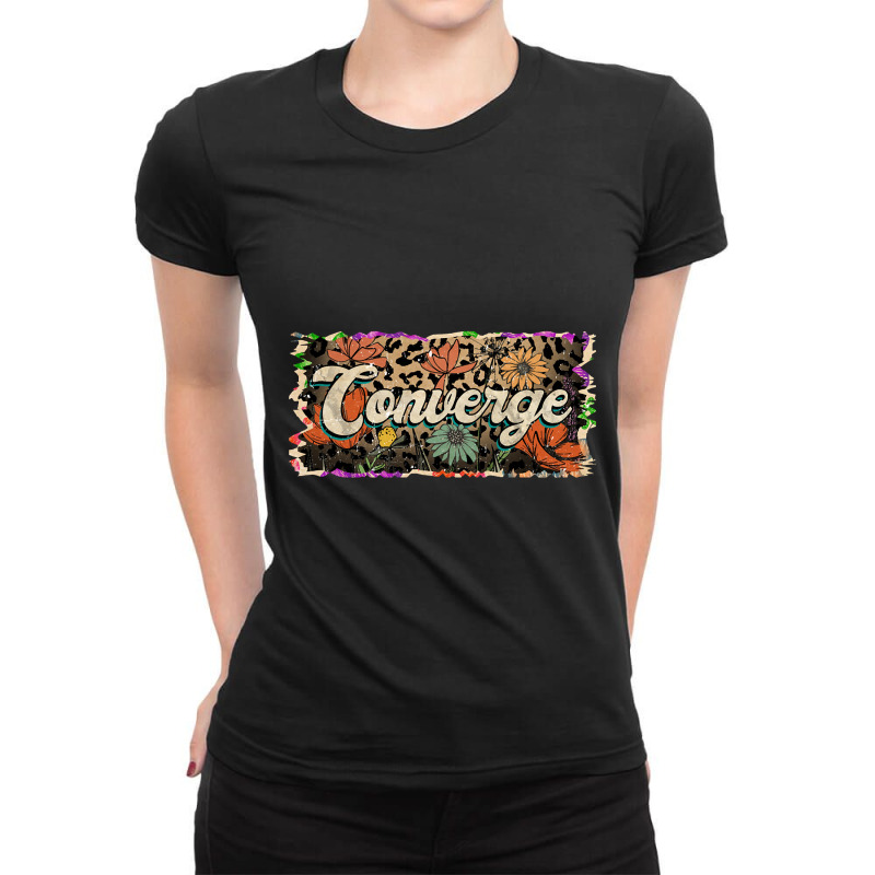 Beautiful Flowers Converge Pattern Proud Name Ladies Fitted T-Shirt by jauntdemant049 | Artistshot