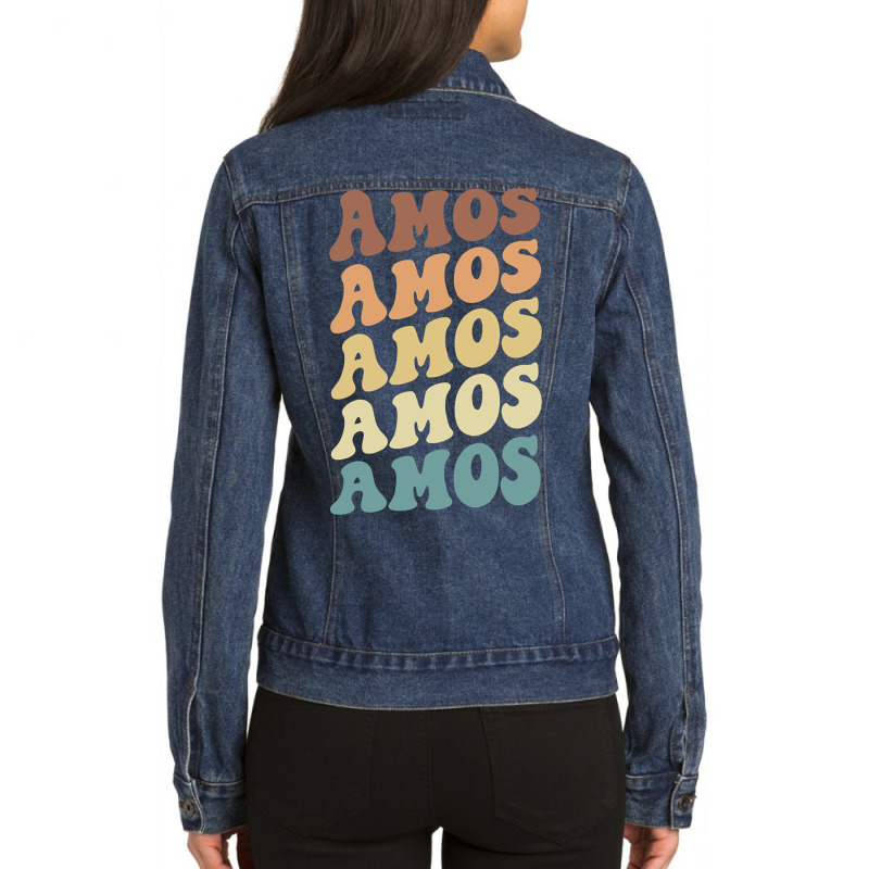 Amos Ladies Denim Jacket by cadetsdebating85 | Artistshot