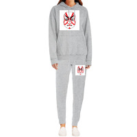 Kabuki Mask Poster Cute Hoodie & Jogger Set | Artistshot