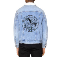 Amsterdam Map Unisex Sherpa-lined Denim Jacket | Artistshot