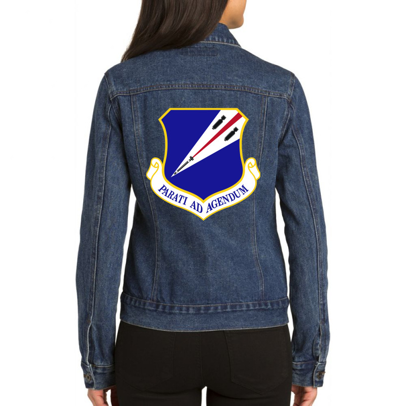 131st Fighter Wing (u.s. Air Force) Ladies Denim Jacket by nourishnormally484 | Artistshot