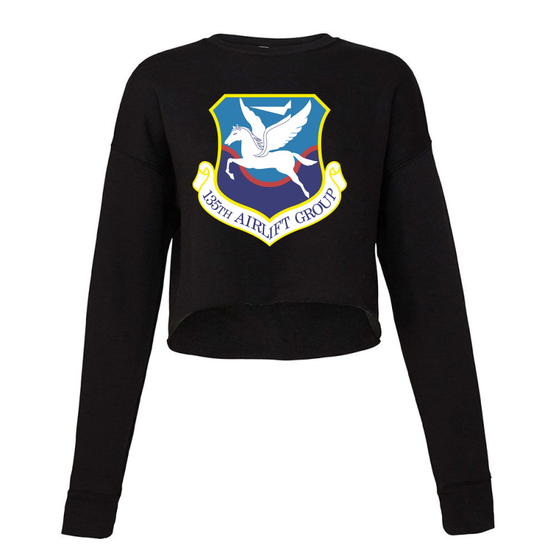 135th Airlift Group (u.s. Air Force) Cropped Sweater by nourishnormally484 | Artistshot