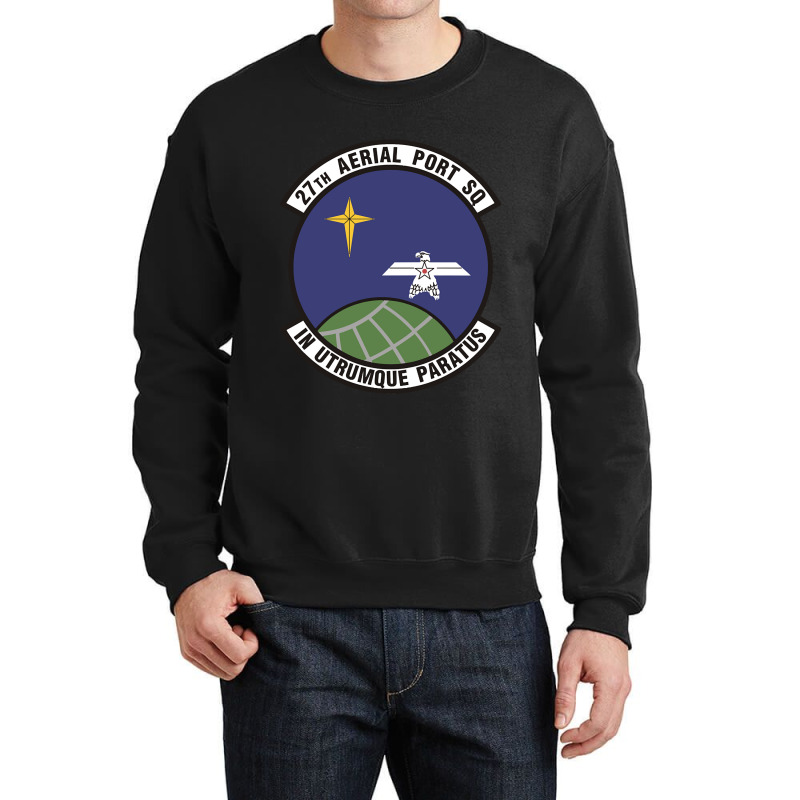 27th Aerial Port Squadron (u.s. Air Force) Crewneck Sweatshirt by Weasetu1379 | Artistshot