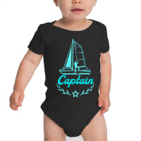 Captain Sailing Ship Sailboat Baby Bodysuit | Artistshot