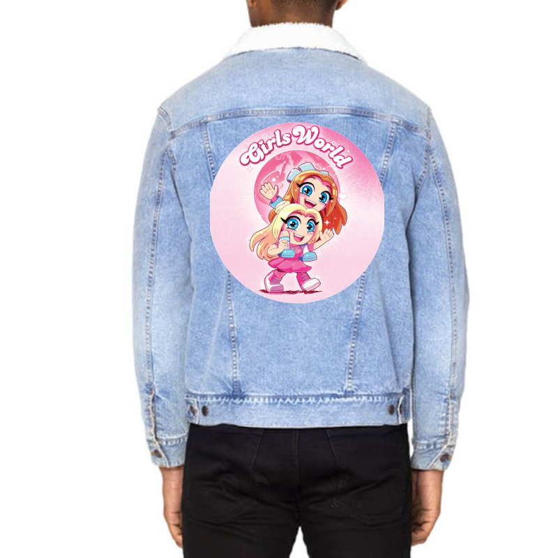 Hey Cuties Unisex Sherpa-lined Denim Jacket | Artistshot