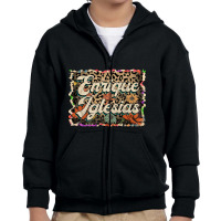 Beautiful Flowers Quest Enrique Proud Name Youth Zipper Hoodie | Artistshot