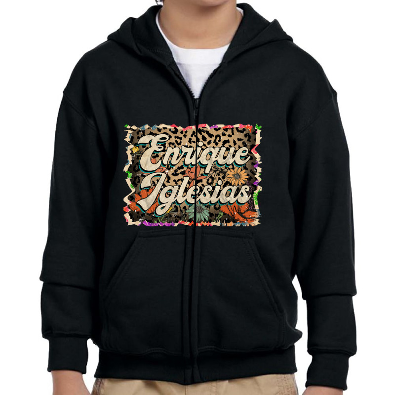 Beautiful Flowers Quest Enrique Proud Name Youth Zipper Hoodie by CrystalRied88 | Artistshot