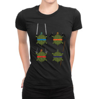 Undefined Age Martial Artist Tortoises 1 Ladies Fitted T-shirt | Artistshot