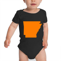 Arkansas Orange Baby Bodysuit | Artistshot