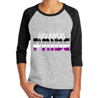 Arkansas Pride Asexual Flag Youth 3/4 Sleeve | Artistshot