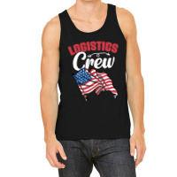 Awesome Logistics Crew A Logistician Humor Warehouse Worker Tank Top | Artistshot