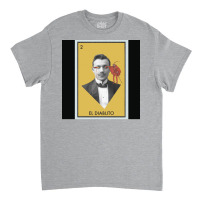 El Diablito (the Devil)   Lotería  Poster Classic T-shirt | Artistshot