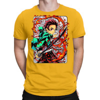 Hinokami Kagura Tanjiro T-shirt | Artistshot