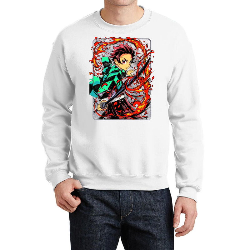 Hinokami Kagura Tanjiro Crewneck Sweatshirt | Artistshot