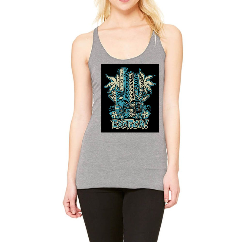 Exotica Poster Music Racerback Tank by drayzfzecherb | Artistshot