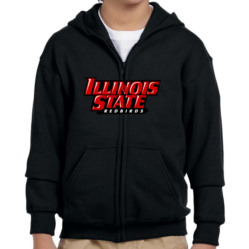 Illinois State Redbirds Youth Zipper Hoodie by anggani | Artistshot