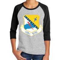 168th Wing (u.s. Air Force) Youth 3/4 Sleeve | Artistshot