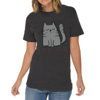 I'm Sorry I Can't My Cat Said No Vintage T-shirt | Artistshot