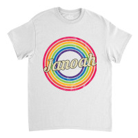 Janoah - Retro Rainbow Faded-style Classic T-shirt | Artistshot