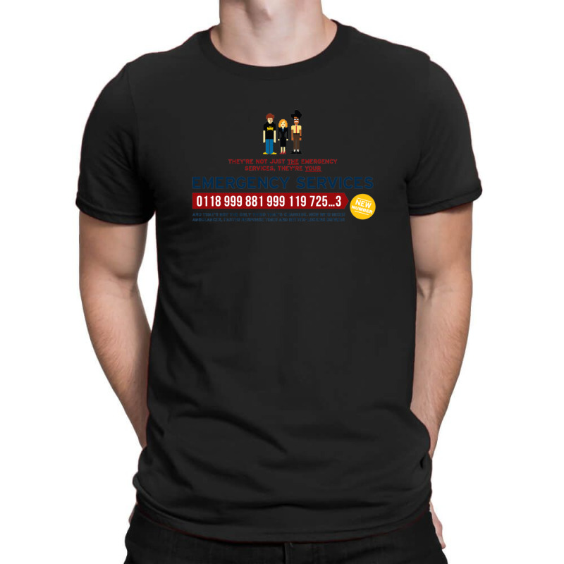 It Crowd - Emergency Services T-shirt | Artistshot