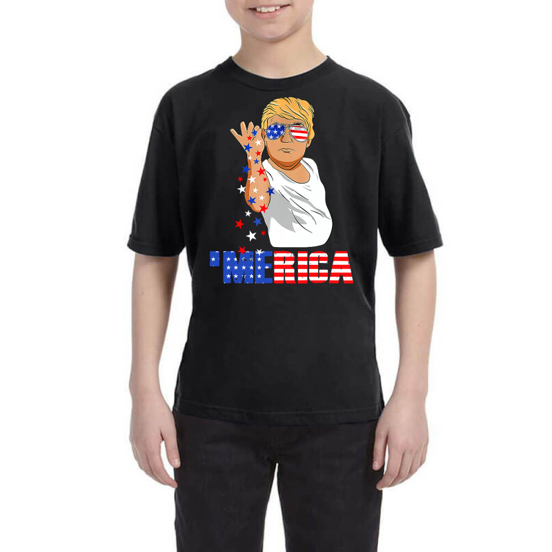 4th Of July Funny Merica Youth Tee | Artistshot