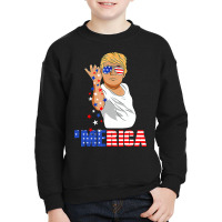 4th Of July Funny Merica Youth Sweatshirt | Artistshot