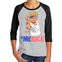 4th Of July Funny Merica Youth 3/4 Sleeve | Artistshot