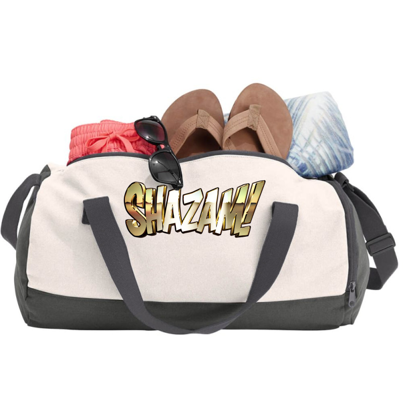 Shazam Gold Duffel Bag | Artistshot