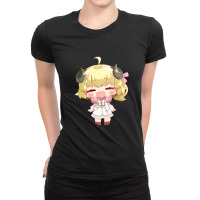 Tsunomaki Watame Ladies Fitted T-shirt | Artistshot