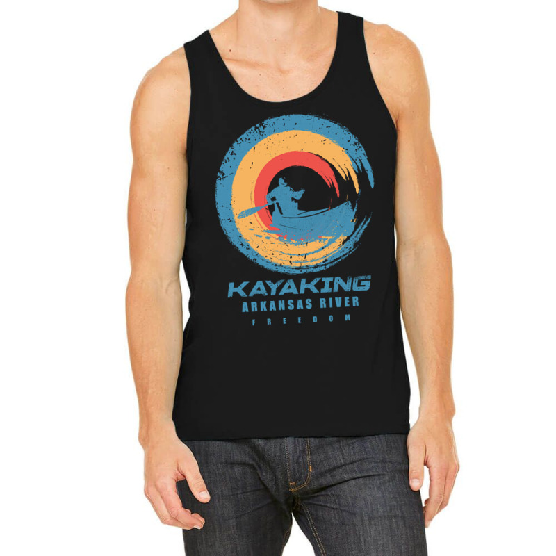 Arkansas River Kayak Adventure Tank Top by ternacanuda | Artistshot