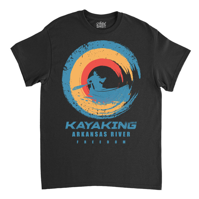 Arkansas River Kayak Adventure Classic T-shirt by ternacanuda | Artistshot