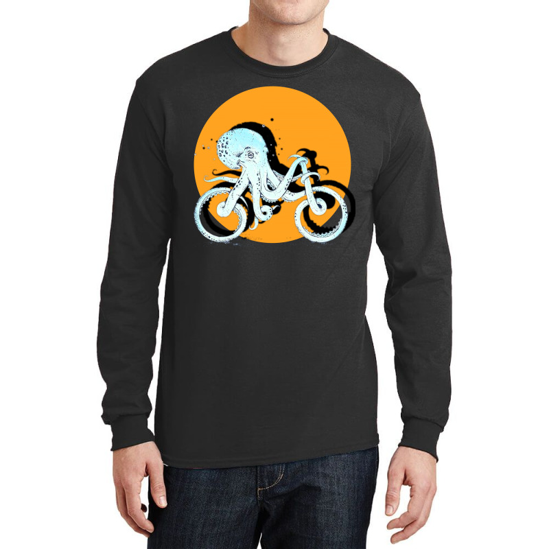 Octopus Bike Long Sleeve Shirts | Artistshot