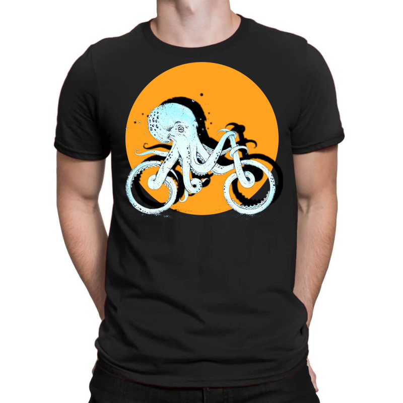 Octopus Bike T-shirt | Artistshot