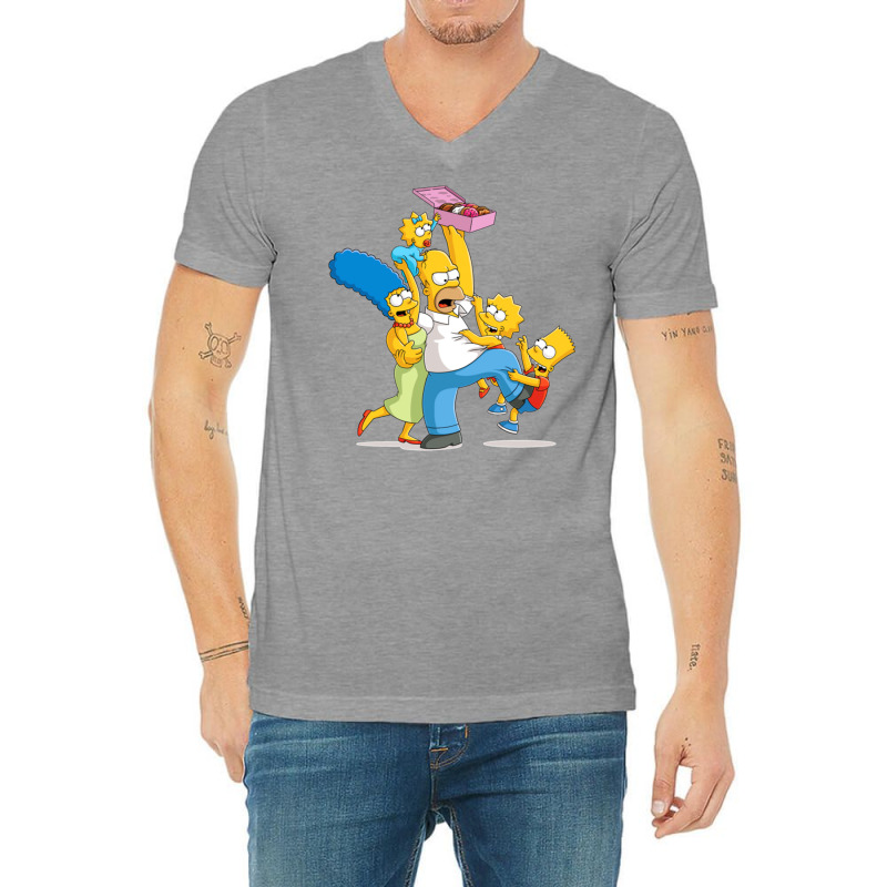 Homer Family The Simps0nszzz Clothes V-neck Tee | Artistshot