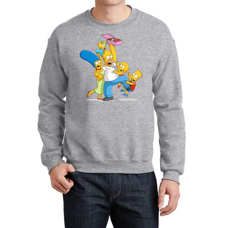 Homer Family The Simps0nszzz Clothes Crewneck Sweatshirt | Artistshot