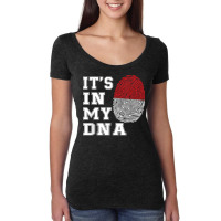 It's In My Dna Java Proud Gift Indonesia Flag T Shirt Women's Triblend Scoop T-shirt | Artistshot